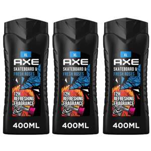 Axe Sprchovací kúpeľ Skateboard&Roses 3x400ml
