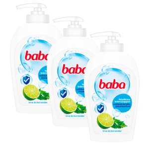 Detské tekuté mydlo antibakteriálne limetkové 3x250ml