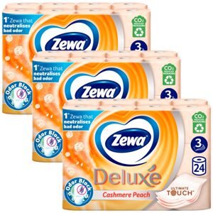 Zewa Deluxe Cashmere Peach 3 Ply Toaletný papier 72 roliek