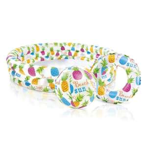 Intex 132x28cm Bazénový set - Ananás (59469NP) - biela