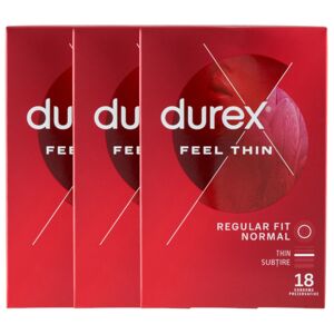 Durex Feel Thin Kondómy 3x18 ks