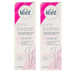 Veet Silk&Fresh krém na odstránenie chĺpkov pre normálnu poko...