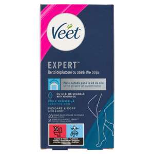 Veet Expert Chladivé voskové pásky na citlivú pleť 20 ks