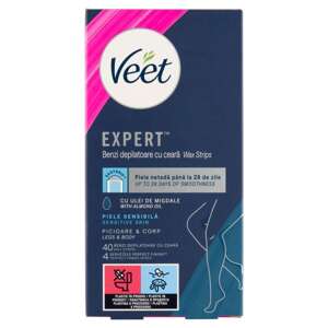 Veet Expert Chladivé voskové pásky na citlivú pleť 40 ks