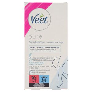 Veet Pure Studené voskové pásky na citlivú pleť 20 ks