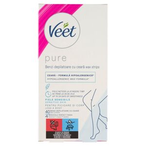 Veet Pure Studené voskové pásky na citlivú pleť 40 ks