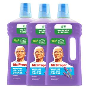 Mr. Proper Univerzálny čistič podláh Levanduľa 3x1L
