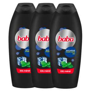 Detský pánsky sprchovací kúpeľ Mäta 3x750ml