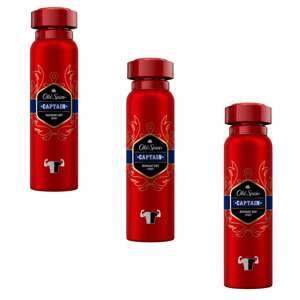 Old Spice Captain Pánsky deo sprej 3x150ml