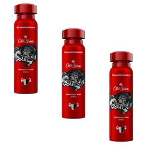 Old Spice Wolfthorn pánsky deo sprej 3x150ml