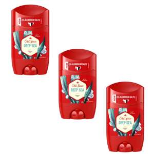 Old Spice Deep Sea pánsky dezodorant 3x50ml
