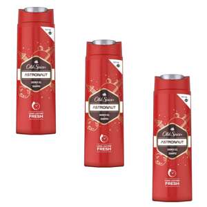 Old Spice Astronaut Pánsky šampón a sprchový gél 3x400ml