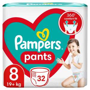 Pampers Pants Jumbo Pack 19kg+ XL 8 (32ks)