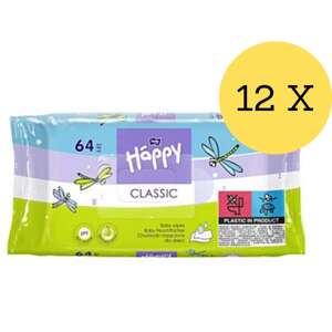 Bella Baby Happy Classic obrúsky 12x64ks