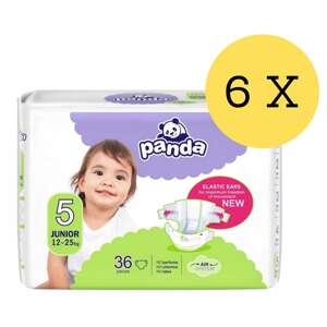 Panda nohavice 12-25kg Junior 5 (180ks)
