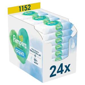 Pampers Harmonie Aqua vlhčené obrúsky 24x48 ks