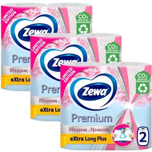 Zewa Premium Extra Long Plus 2-vrstvové papierové utierky pre dom...