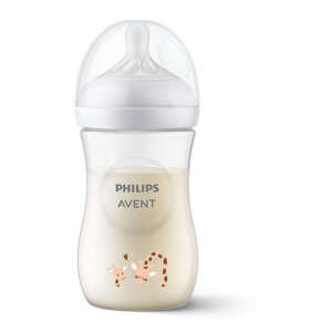 Fľaša Avent Natural 260 ml (1 h+) - Žirafa