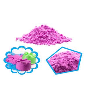 Kinetický piesok v 1 kg fialovom vrecku