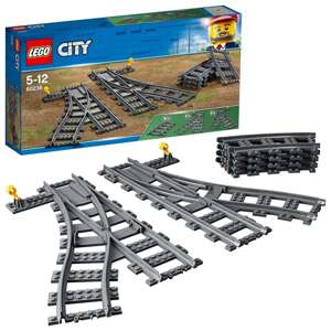 LEGO® City Trains Železničné výhybky 60238