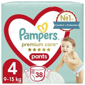 Pampers Premium Care Nohavičkové plienky 9-15kg Maxi 4 (38ks)