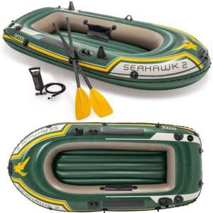 Nafukovací gumový čln Intex Seahawk2 pre 2 osoby 236x114x41cm (68...