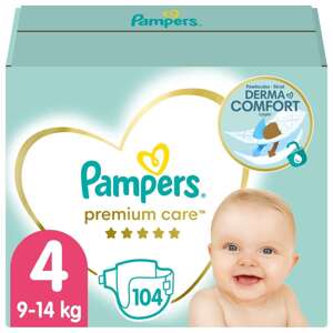 Pampers Premium Care Mega Box balík plienok 9-14kg Maxi 4 (104ks)
