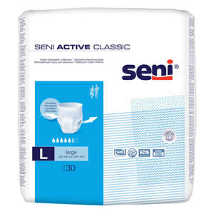 Seni Active Classic Large 3 plienky pre Dospelých 100-135cm (30ks)