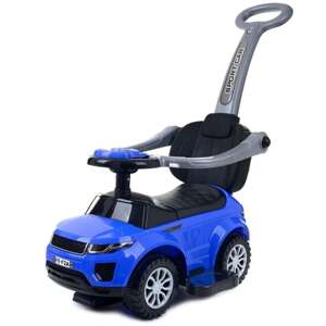 Funfit Kids Detský taxík s vozíkom a kočíkom - blue