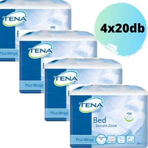 Tena Bed Secure Zone Plus Wings - veľké balenie 80x180cm (4x20ks)