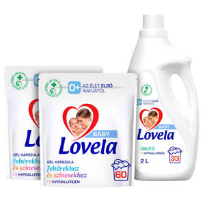Lovela Baby Hypoalergénne balenie pracích kapsúl na 120 praní