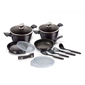 Súprava mramorových hrncov 13 ks Carbon Pro Berlinger Haus BH 7059