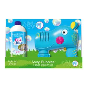 Sada mydlových balónov Fru Blu - Hippo Blaster, s balónikovým roz...