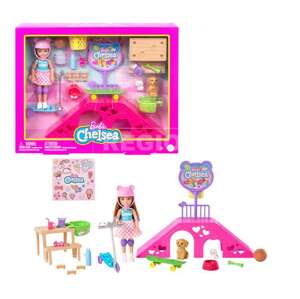 Mattel: Barbie Chelsea skateboardový park (HJY35)