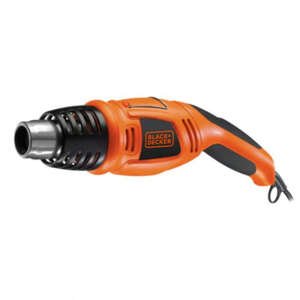 Black & Decker KX1693 Teplovzdušná pištoľ, Oranžovo-Čierna