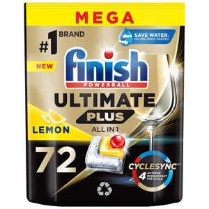Finish Powerball Ultimate Plus All in 1 Lemon Umývačka riadu kaps...