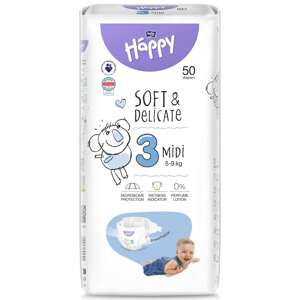 Bella Happy Plienky 5-9kg Midi 3 (50ks)