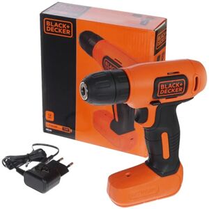 Black & Decker BDCD8 Aku Vŕtačka-Skrutkovač, Oranžovo-Čierna