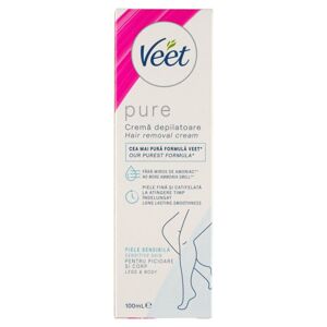 Veet Silk&Fresh Krém na holenie pre citlivú pleť 100ml
