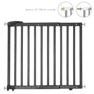 Mriežka na dvere Badabulle Deco Pop wood 63-106 cm čierna B025227