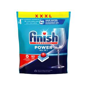 Finish Powerball Power All in 1 tablety do umývačky riadu 80ks