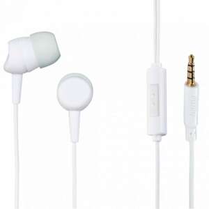 Слушалки с микрофон HAMA Kooky, 3.5 mm, In-Ear, Siri, Google Assi...