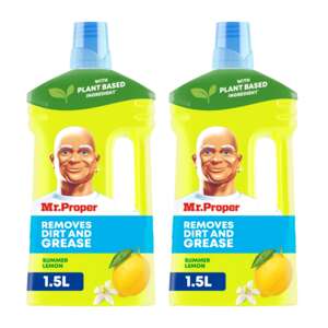 Mr. Proper Univerzálny čistič podláh Lemon 2x1,5L