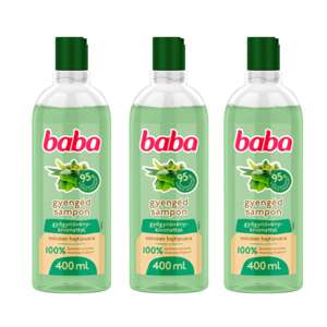 Detský šampón s bylinnými výťažkami pre všetky typy pokožky 3x400ml