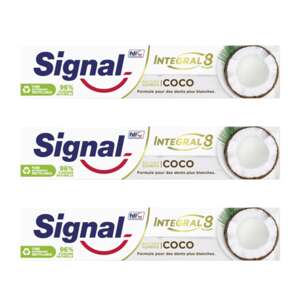 Signal Zubná pasta Nature Elements Coconut 3x75ml