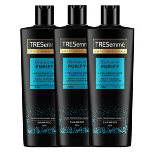 TRESemmé Hydrate & Purify šampón na mastné vlasy 3x400ml