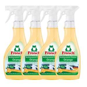 Frosch General Surface Cleaner Spray orange (4x500ml)