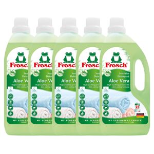 Frosch Aloe Vera tekutý prací prostriedok 5x1,5L - 110 praní