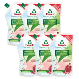 Frosch Tekutý Mydlo Náplň Granátové jablko (6x500ml)