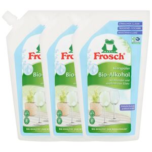 Oplachovací prostriedok do umývačky riadu Frosch (3x750 ml)